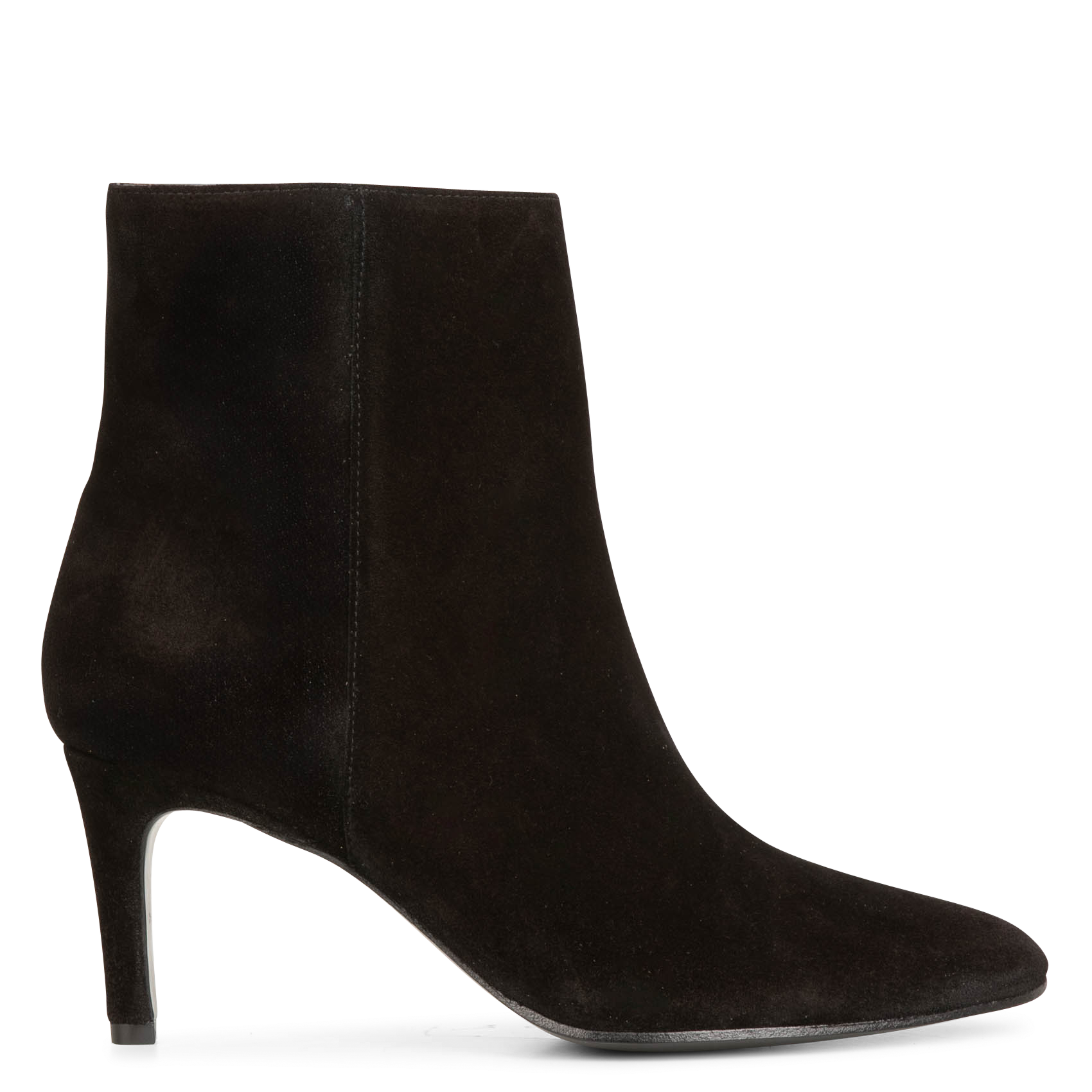 STELLA 65 - Bottines à talons en cuir | Noir