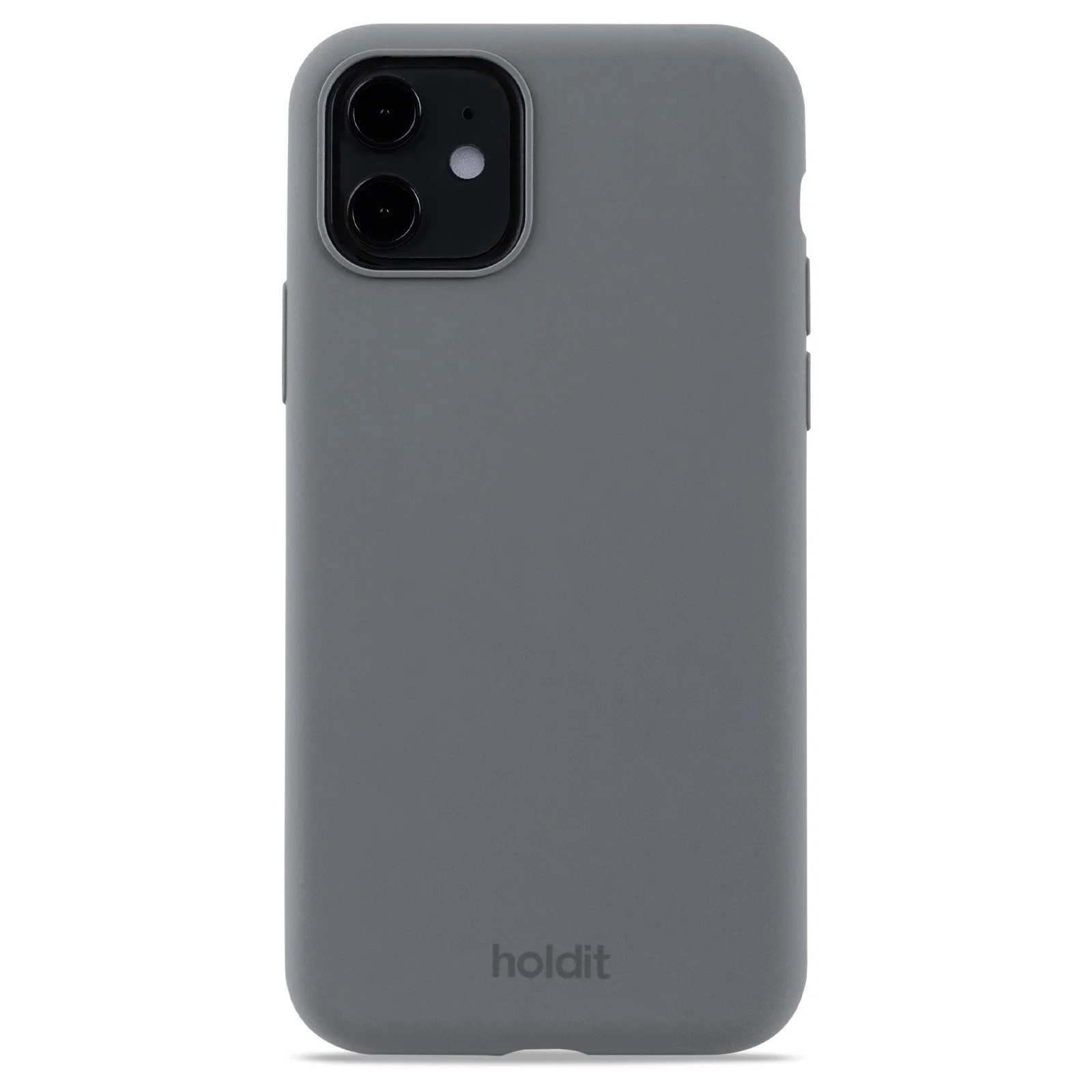 Holdit  iPhone 11/XR Silicone cover - Space Gray