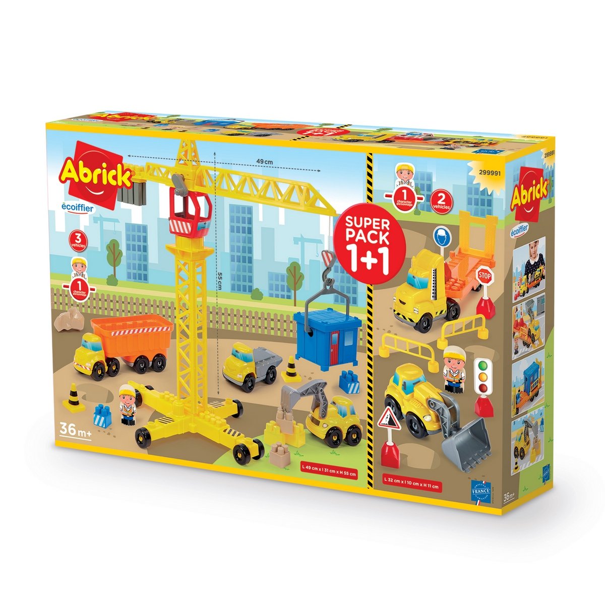 Super pack travaux public et chantier Abrick