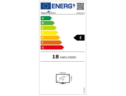 SMART TECH - TV LCD 60 cm 24HN10T2