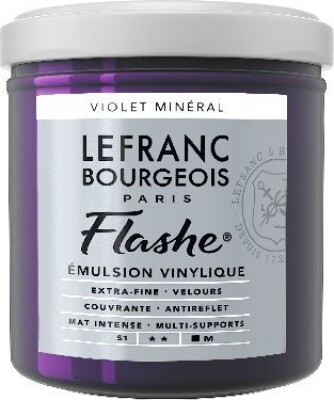 Lefranc Bourgeois - Flashe Akrylmaling - Mineral Violet 125 ML