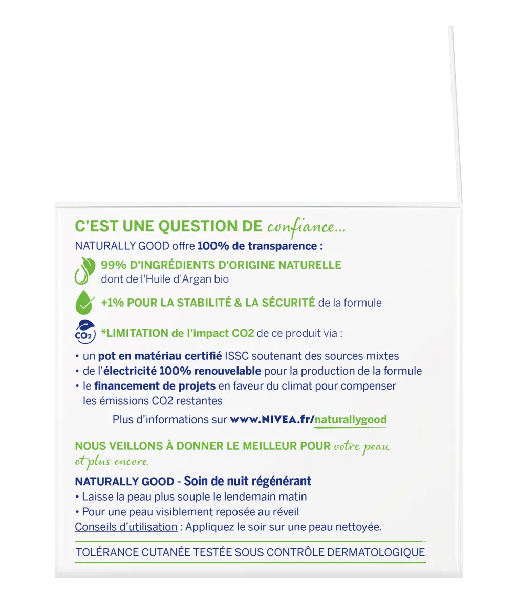 NATURALLY GOOD SOIN DE NUIT RÉGÉNÉRANT