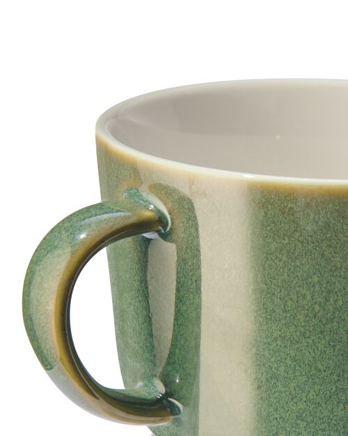 mug à cappuccino Chicago 330 ml - émail réactif - vert