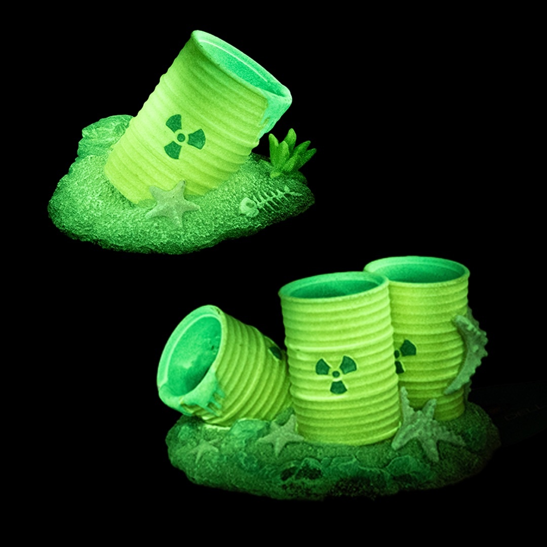 Radioactieve vaten Glow in the dark bundel