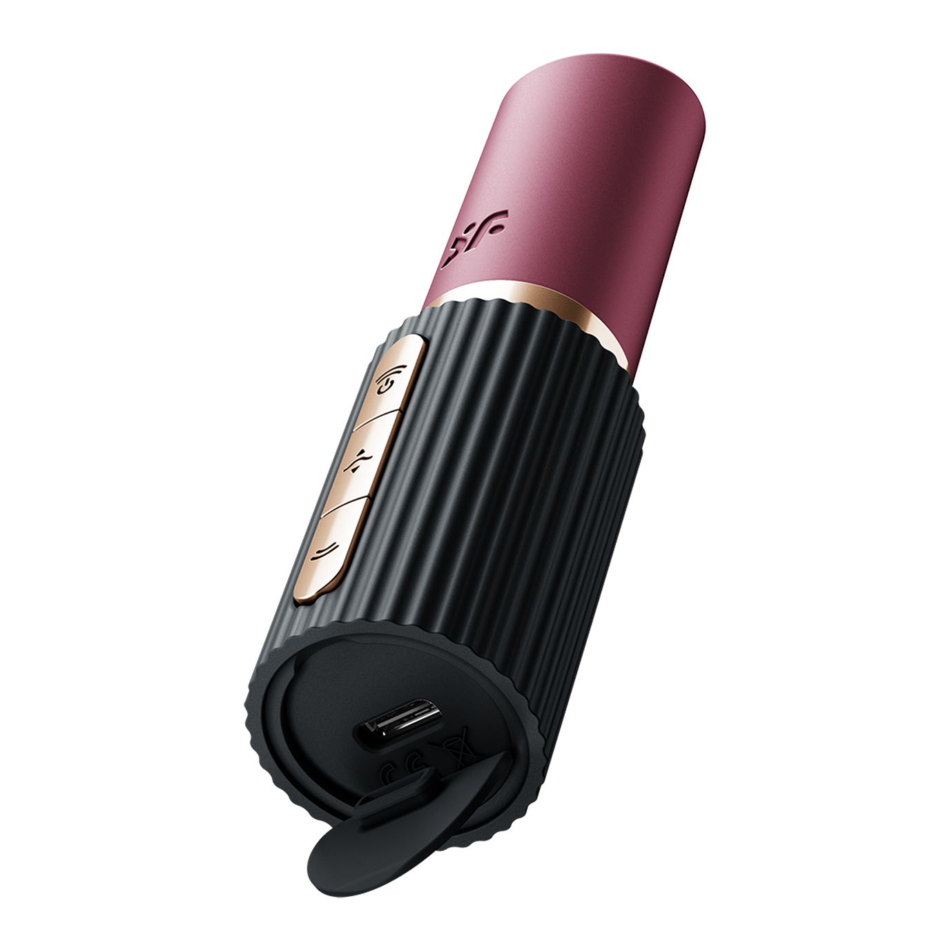 Pro 2 Kiss Druckwellen Vibrator (4061504078601) - Schwarz / Rot
