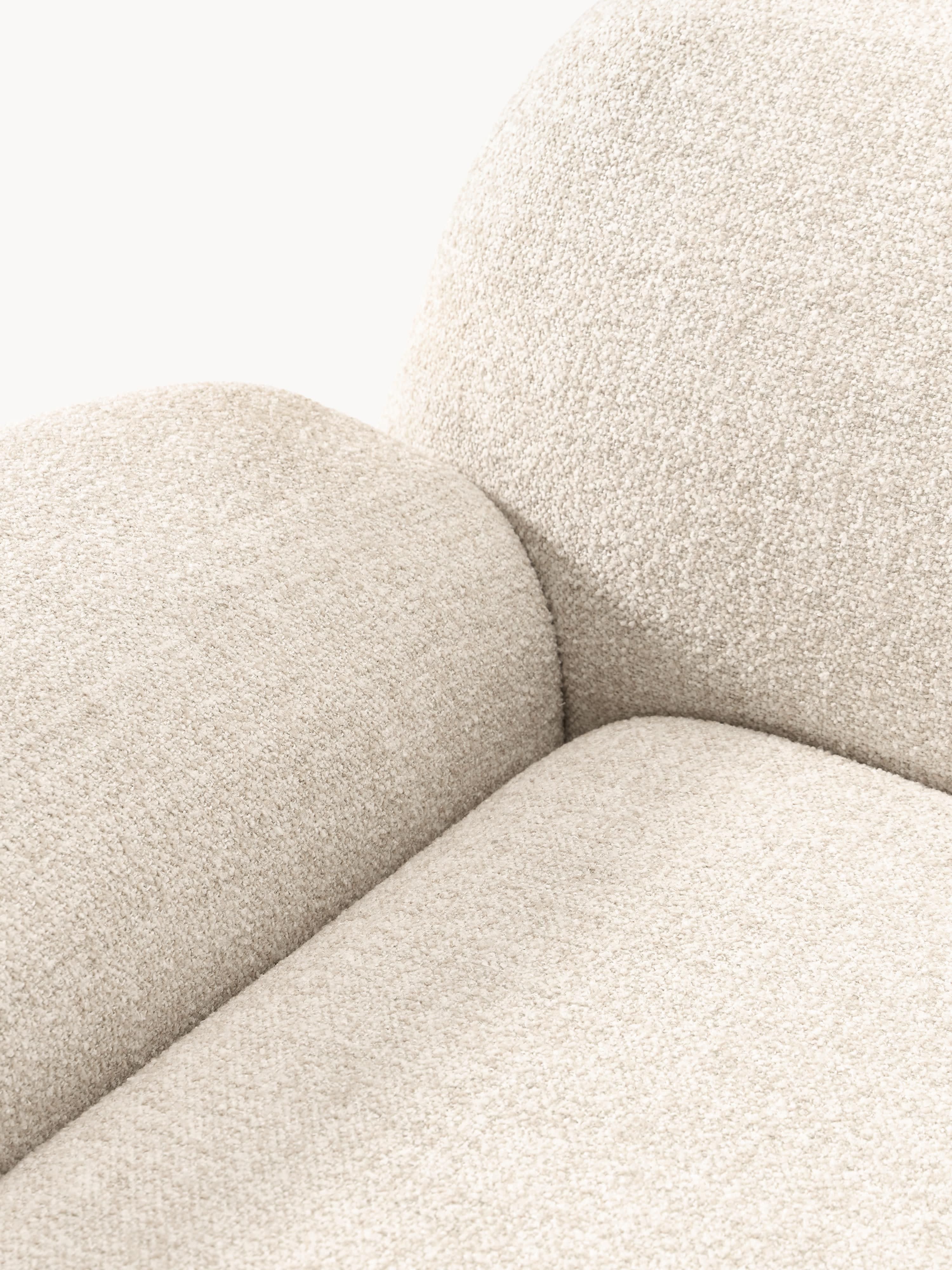 Loungefauteuil Wolke van bouclé
