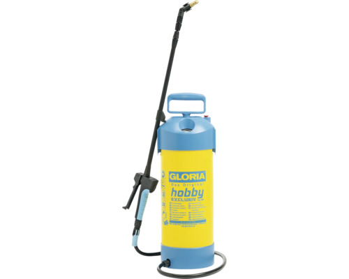 GLORIA hobby exclusief - 5L drukspuit, tuinspuit met hoogwaardige eigenschappen zoals een telescopische sproeibuis