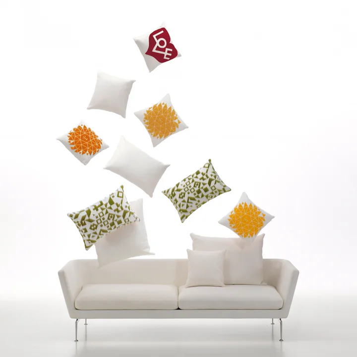 Vitra - Grafik Kissen Love 40 x 40 cm, red