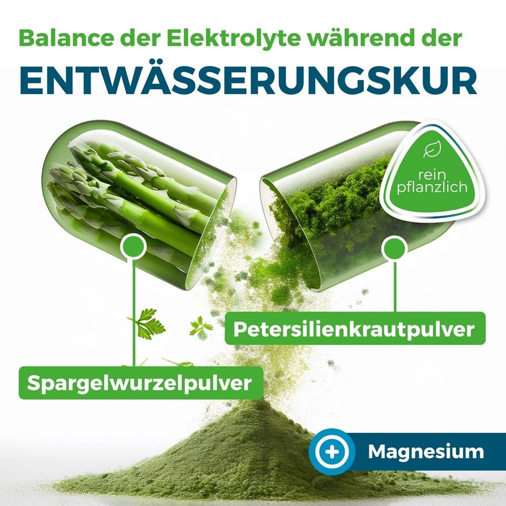 NYRAX® Aqua Balance während Entwässerungskuren