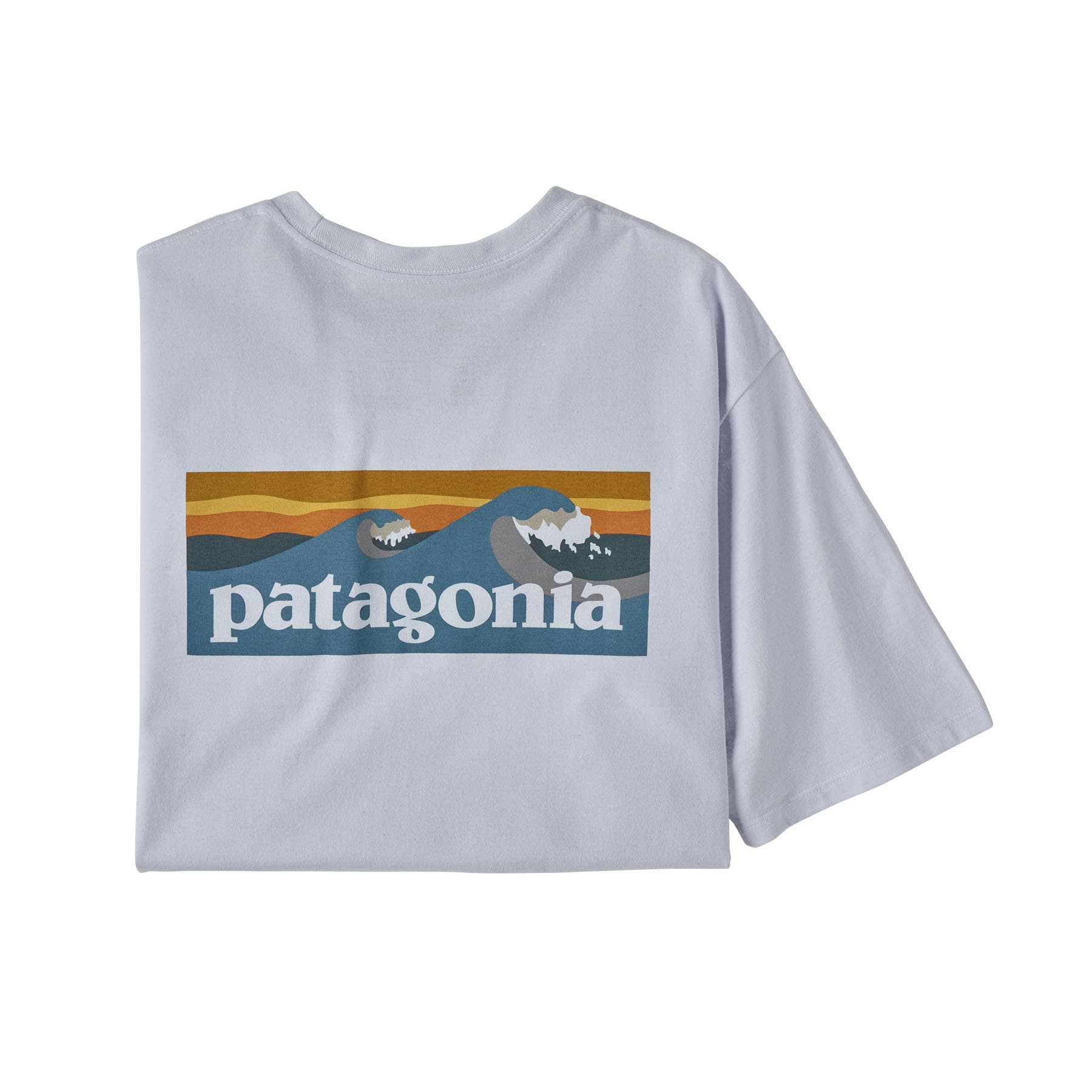 Patagonia Boards Logo Pocket Responsibili-Tee, Mann<br>Bestselger t-skjorte!