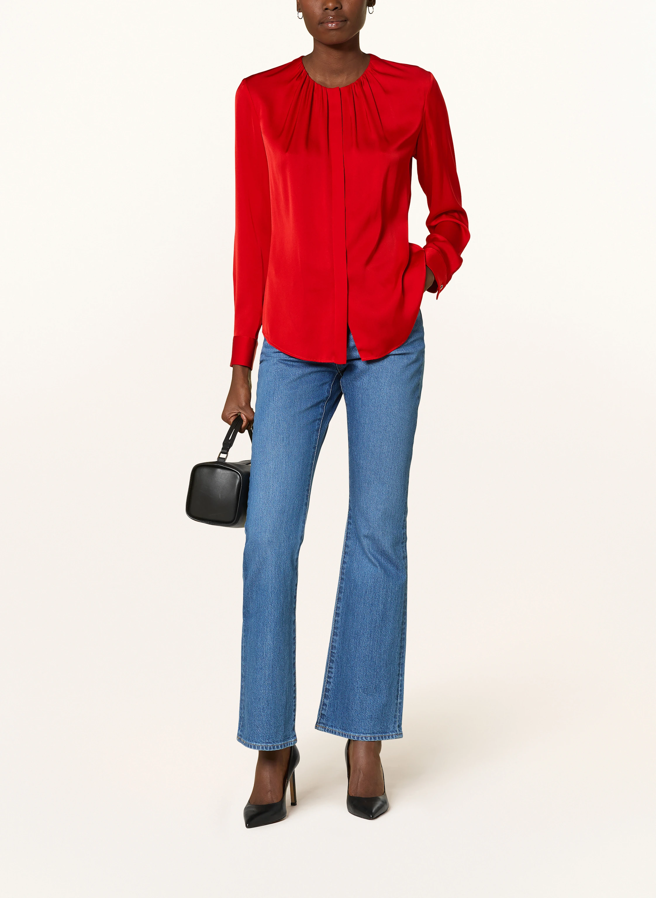 BOSS Seidenbluse BANORAH