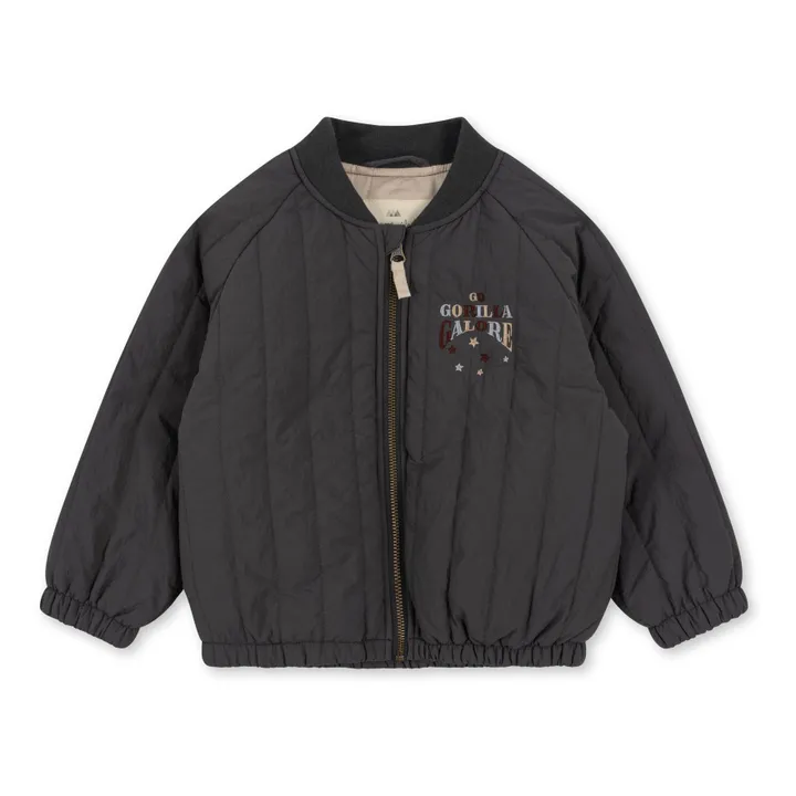 Konges Sløjd Bomber Matelassé Juno | Gris anthracite