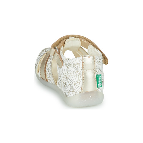 Kickers - BIGFLO-2 - Blanc / Argent