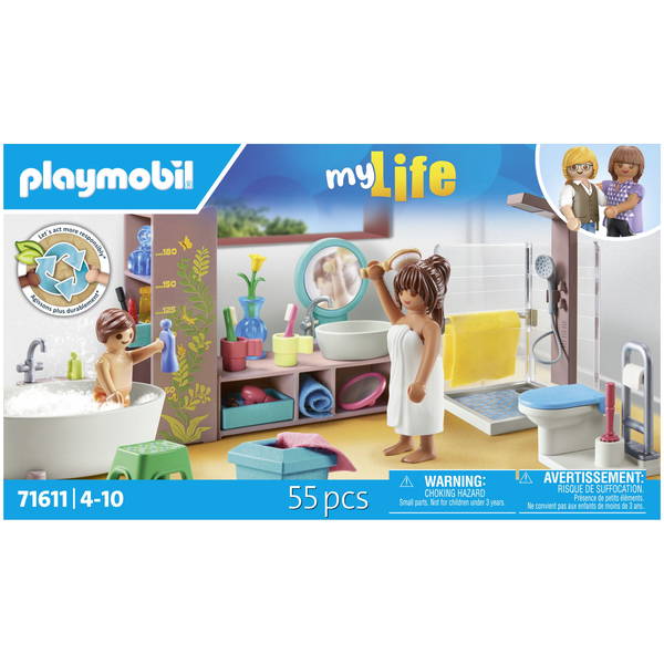 PLAYMOBILPLAYMOBIL   My Life 71611 Badezimmer