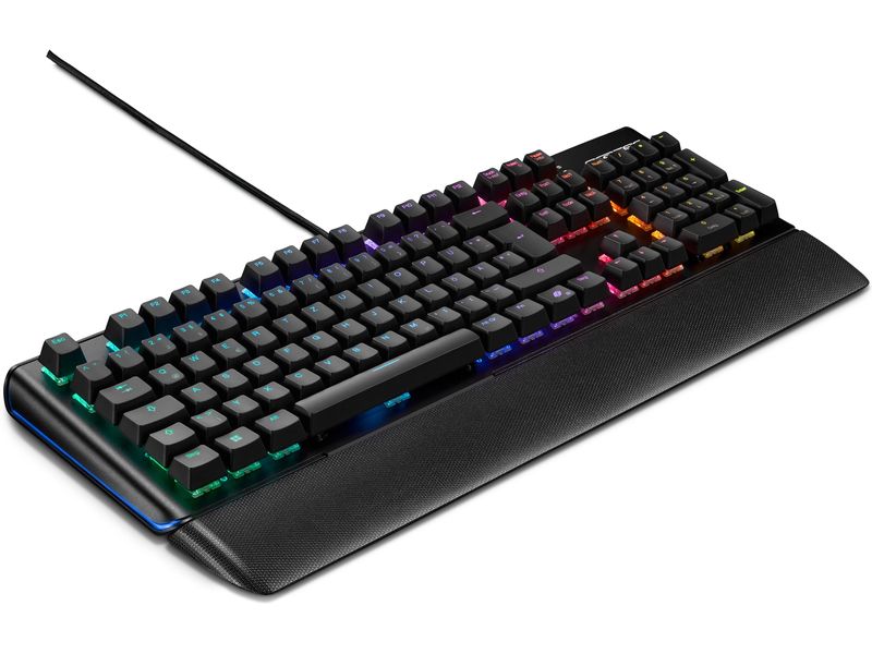 Erazer Gaming-Tastatur Supporter X20 Gaming-Keyboard mit mechanischen Tasten und einstellbarer RGB-Hintergrundbeleuchtung