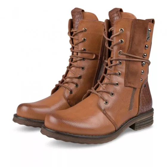 Bottines COGNAC MERRY SCOTT