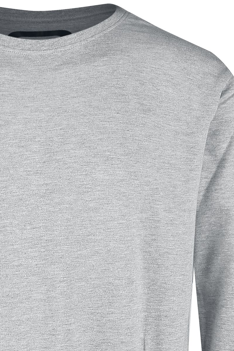 Hauts Manches Longues Noir & Gris Ras-Du-Cou - Lot De 2 | RED by EMP T-shirt manches longues