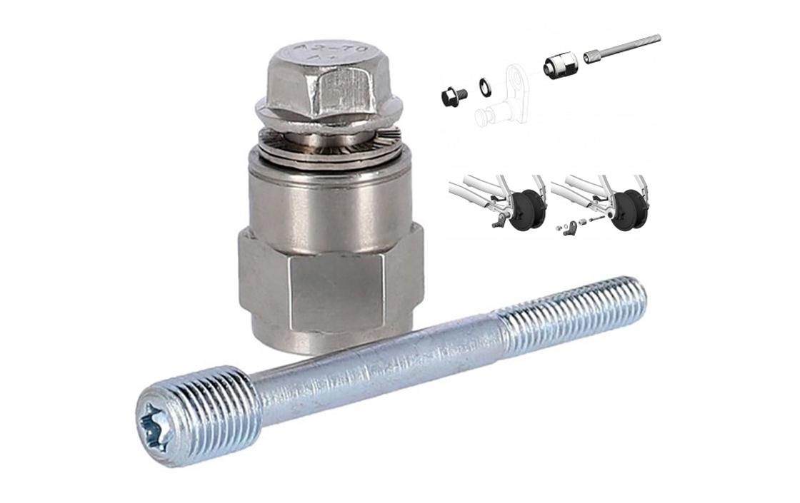 Adapter Mutter universal für Enviolo 12 x 148/148Achsmutterkupplung