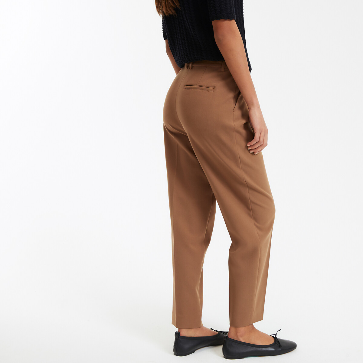 COLEÇÕES LA REDOUTE<br>Calças 7/8 com pregas