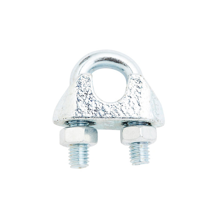 Lot de 2 serre-câbles étrier pour ø6 mm