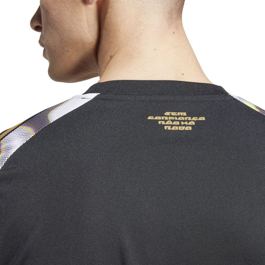 adidas T-shirt d'Entraînement Tiro Pride - Noir/Argenté/Bronze