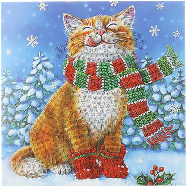Diamond Painting kerst 2 assorti