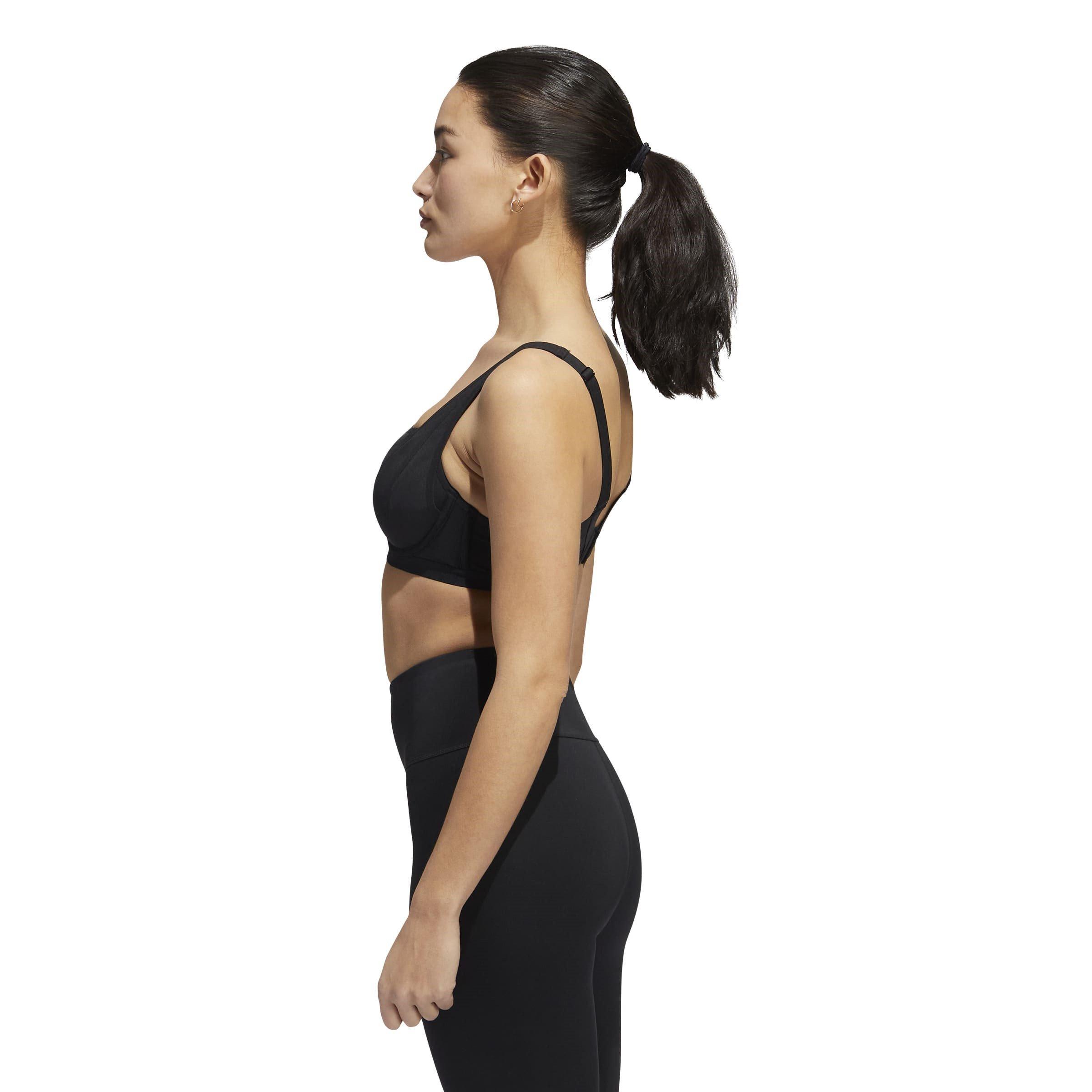 adidas High Impact Luxe Sports Bra Womens