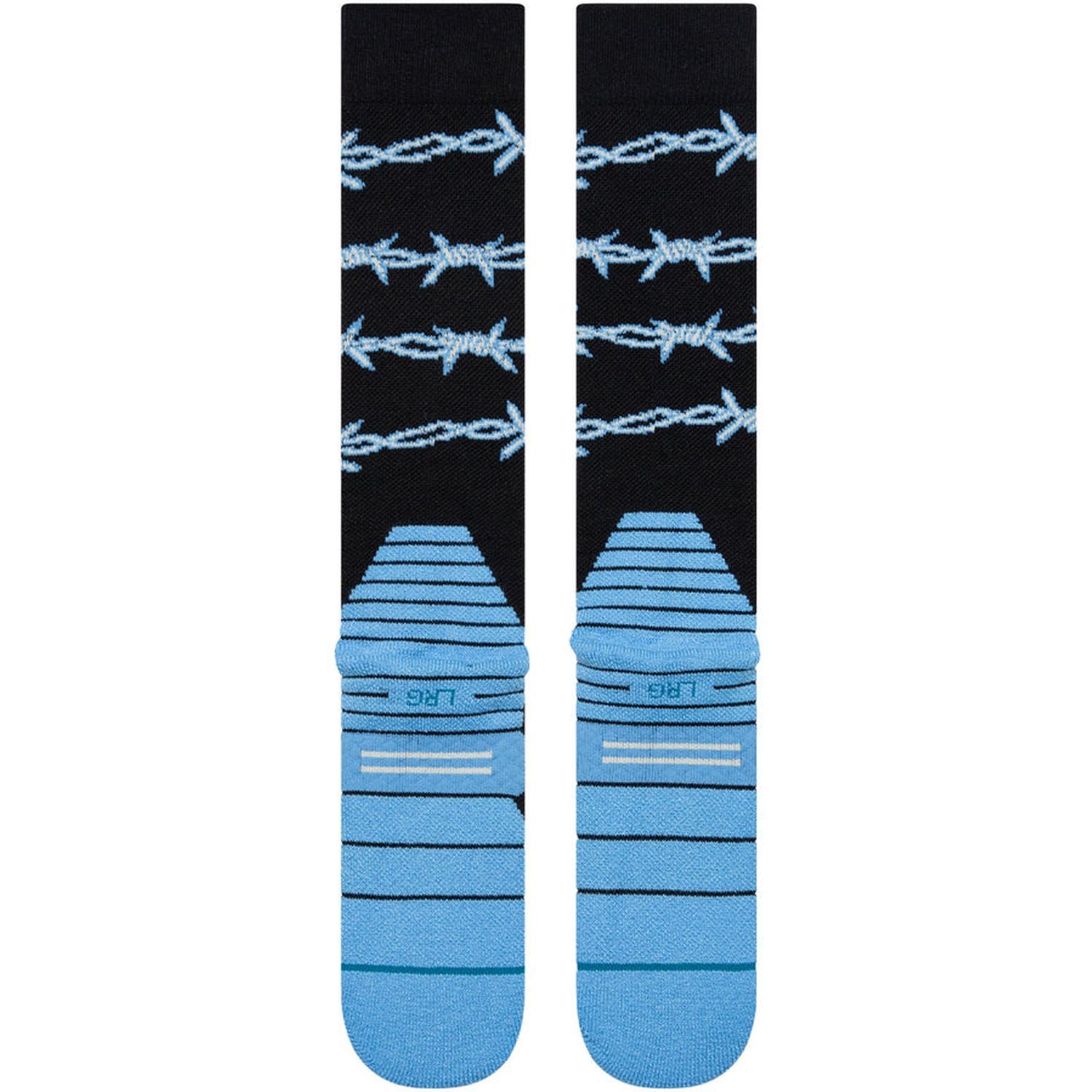 StanceBARBED WIRE MID POLY SNOW
