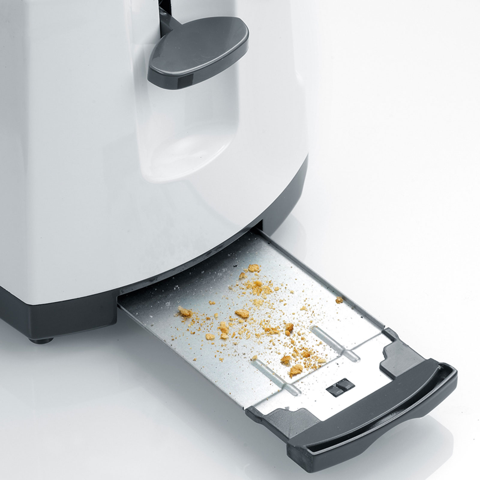 SEVERIN Automatik-Langschlitztoaster AT 2234 - weiß-grau - 1400 Watt