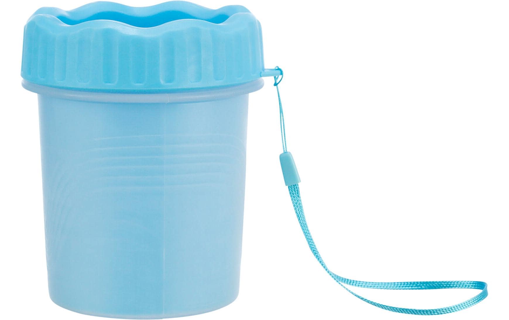 Pfotenreiniger S-M, Silikon/PP, BlauPfotenpflege