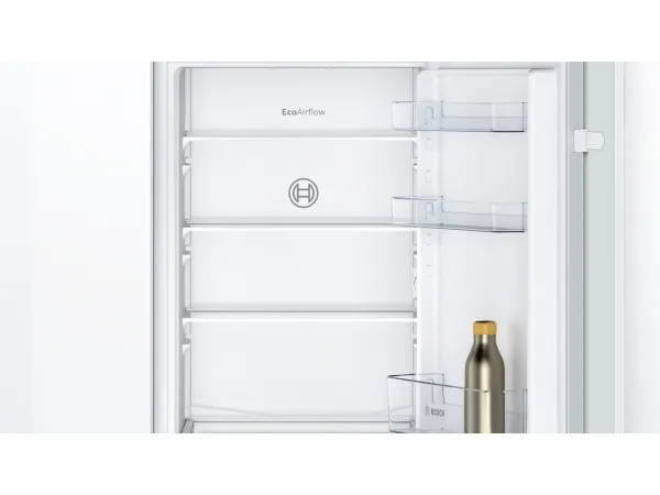 Bosch Serie | 2 KIV86NSE0 - Køleskab/fryser - bund-fryser - til indbygning - niche - bredde: 56 cm - dybde: 55 cm - højde: 177.5 cm - 267 liter - Klasse E