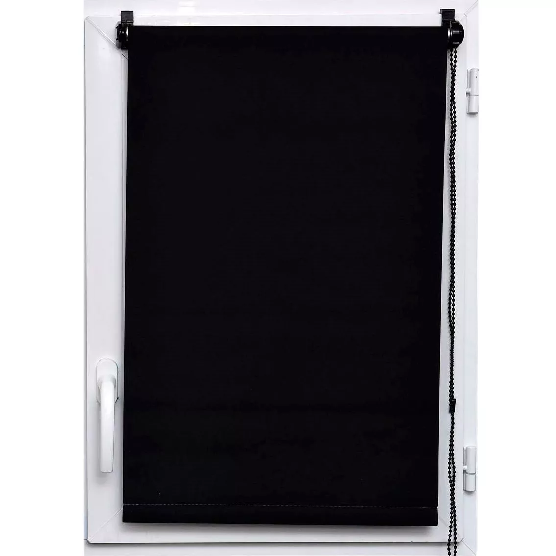 Store enrouleur occultant (45 x 90 cm) Uni Noir