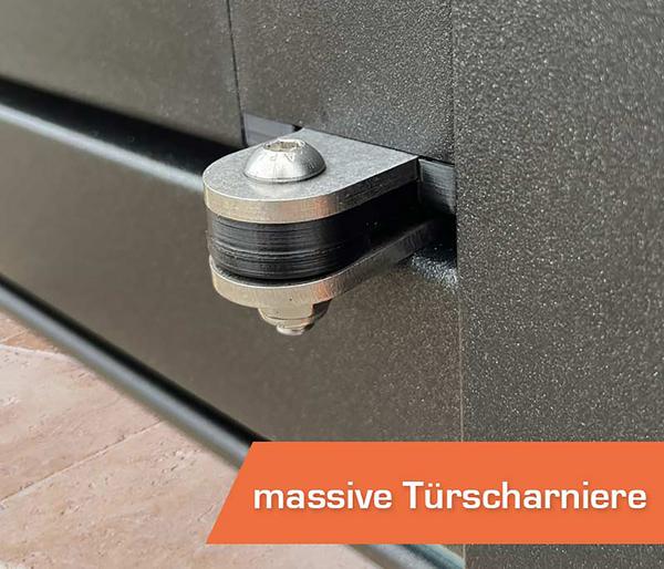 SunElements Zusatztür Anthrazit-metallic, ESG