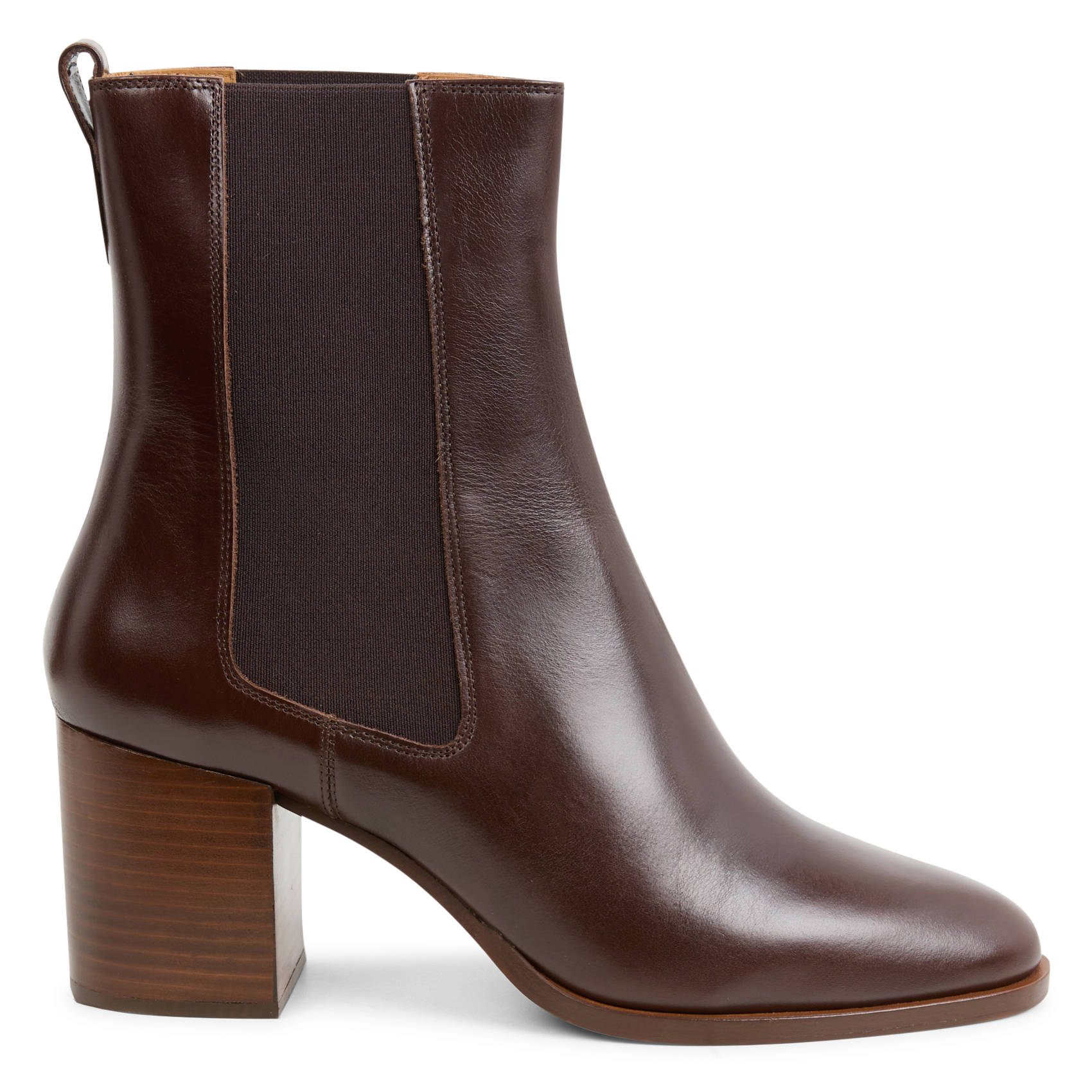 N°663 - Bottines en cuir | Marron