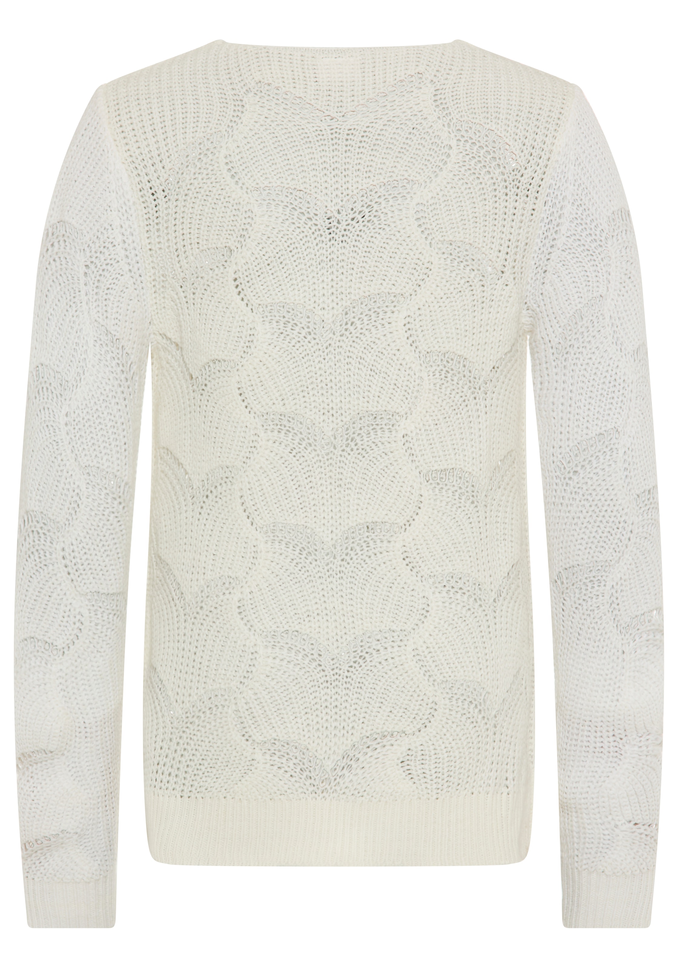 KangaROOS Strickpullover »Ajour-Pullover für Mädchen, kuschelig weich«, Feiner Ajour-Strickpullover