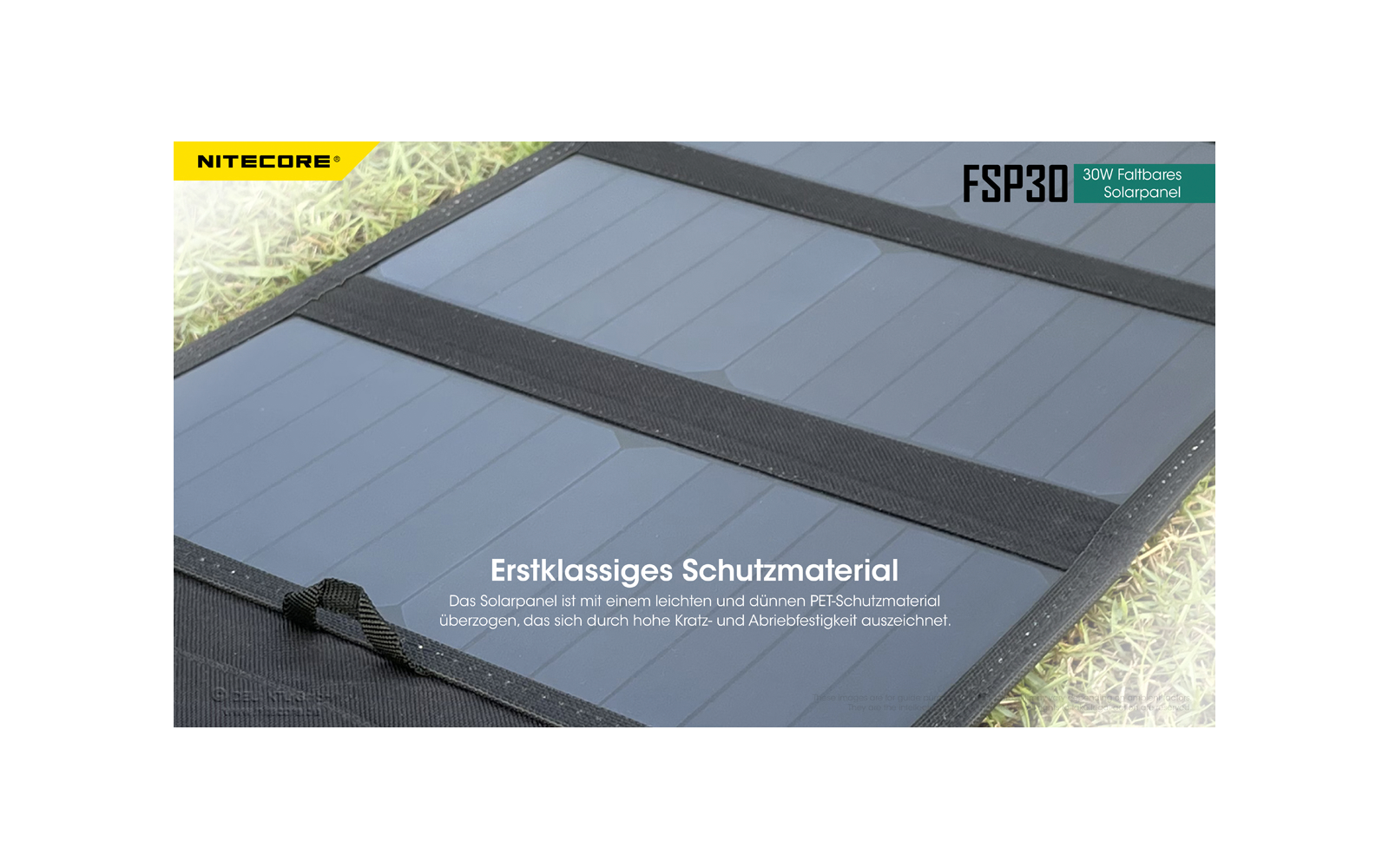 Nitecore faltbares Solarpanel FSP30 30W