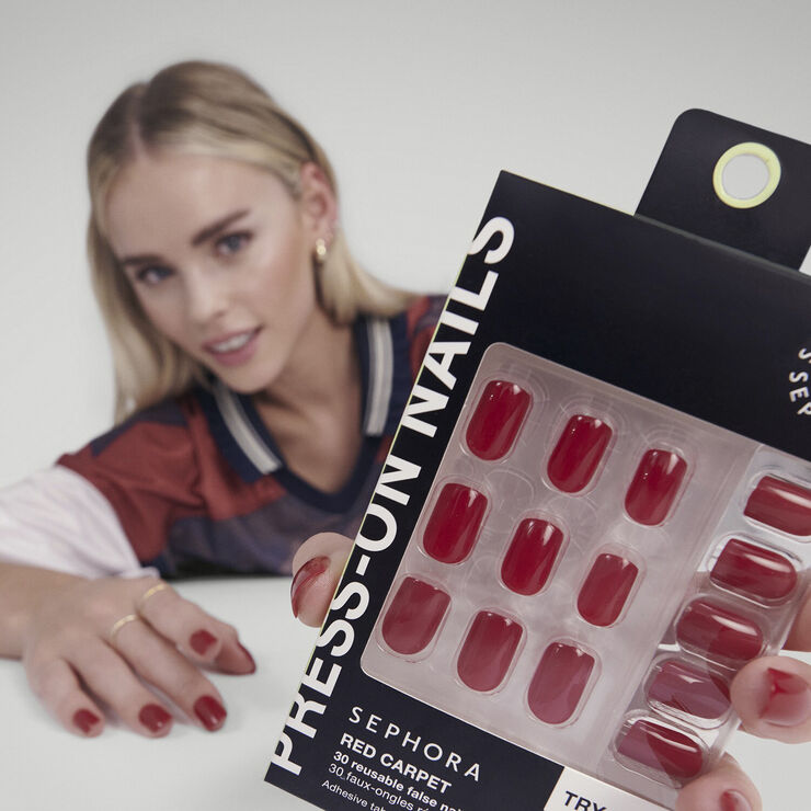 Sephora Collection Press On Nails Kit With Adhesive Tabs Gel-Effect, Professional Result