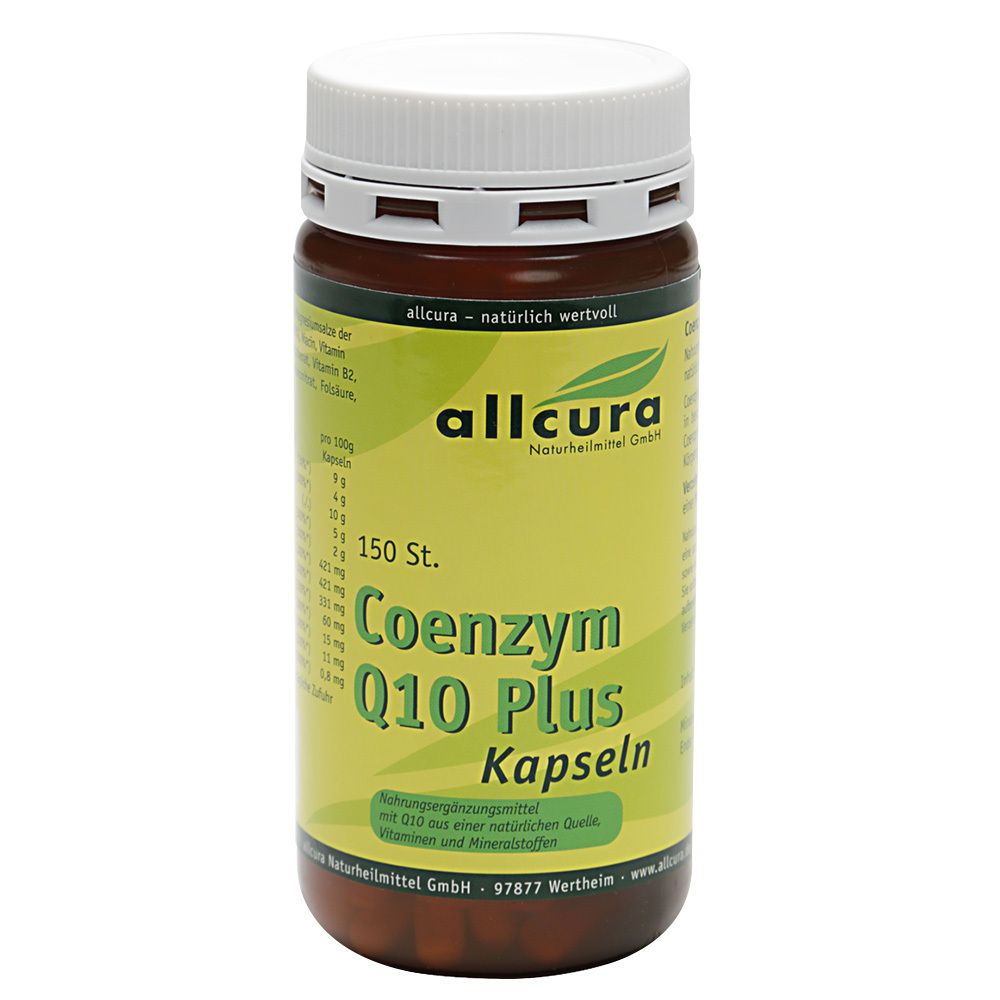 allcura Coenzym Q 10 plus Kapseln