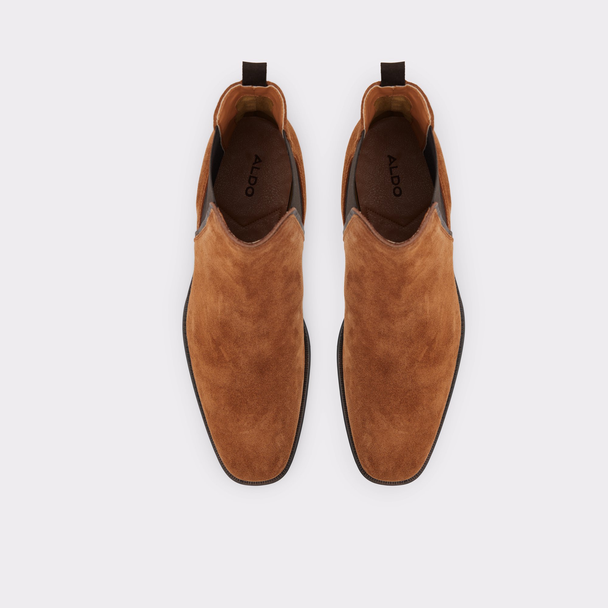 Criwienf Cognac Men Chelsea boots