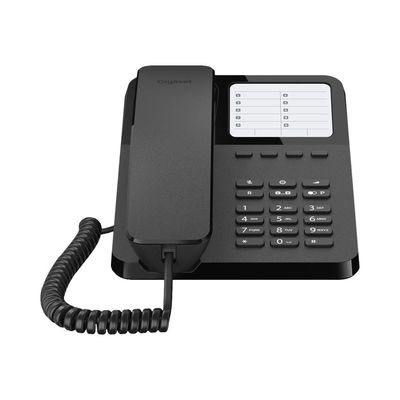 Gigaset Desk 400 - téléphone filaire - noir