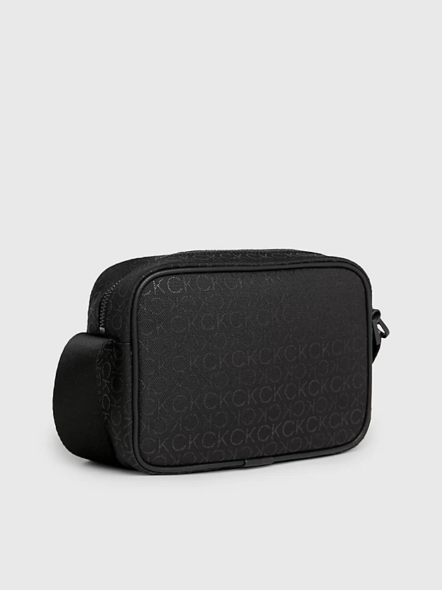 Bolsa de ombro em jacquard com logotipo