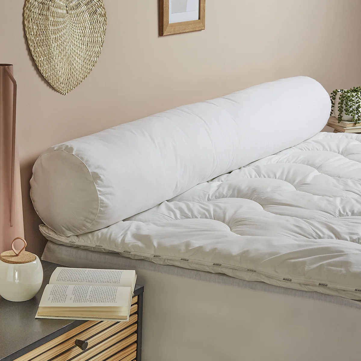 Traversin Micro Green Toucher duvet Moelleux