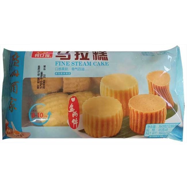 Likofu Bevroren Gestoomde zachte Cake Malai style 8st 360g