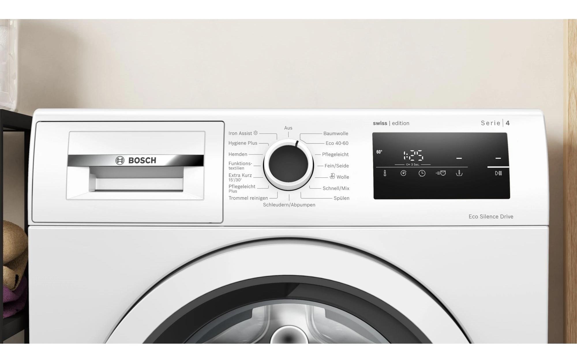 Waschmaschine WAN281A3CH Links<br>Frontloader mit 8 kg Ladekapazität