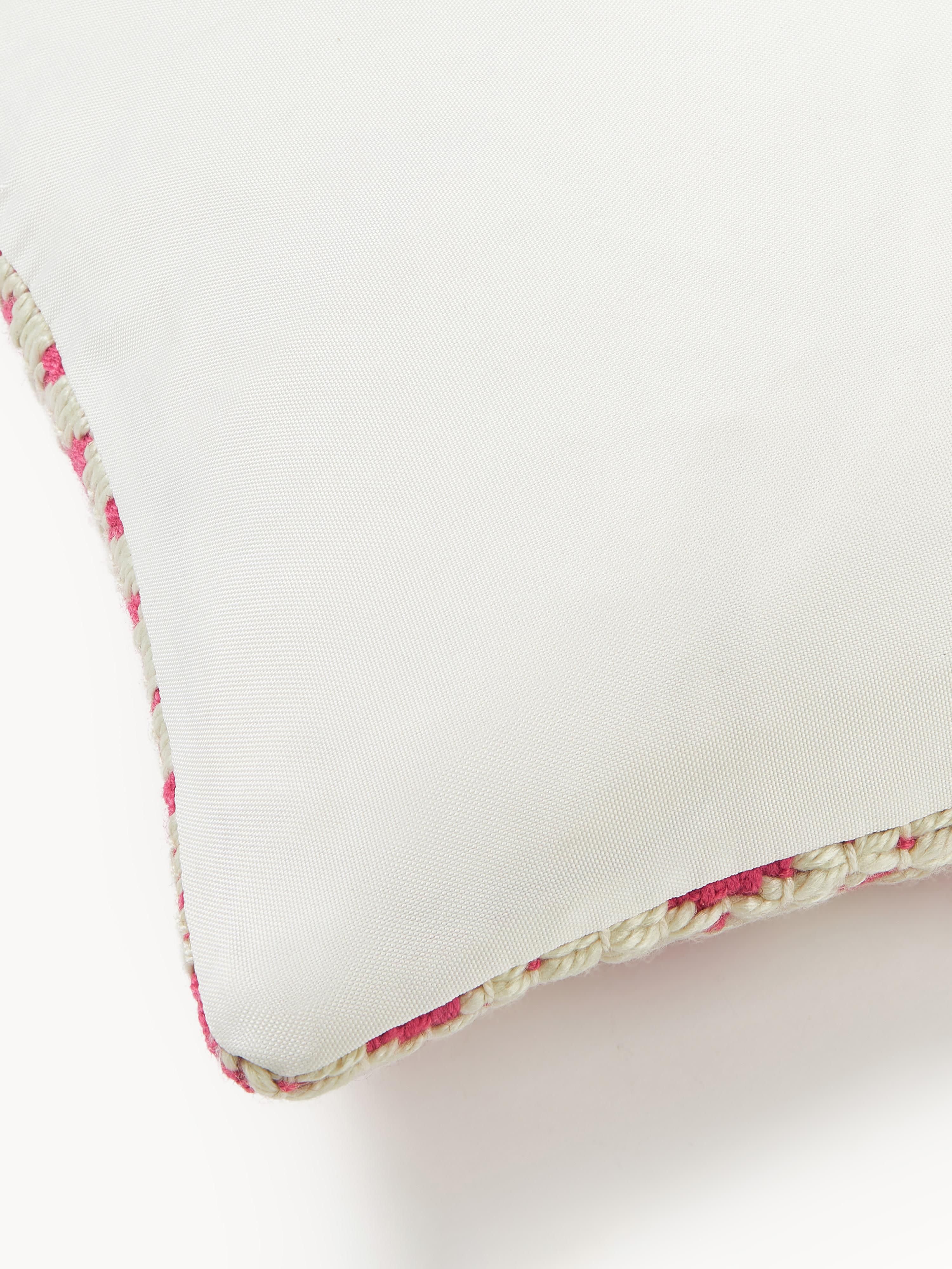 Outdoor kussenhoes Yamir met geweven patroon