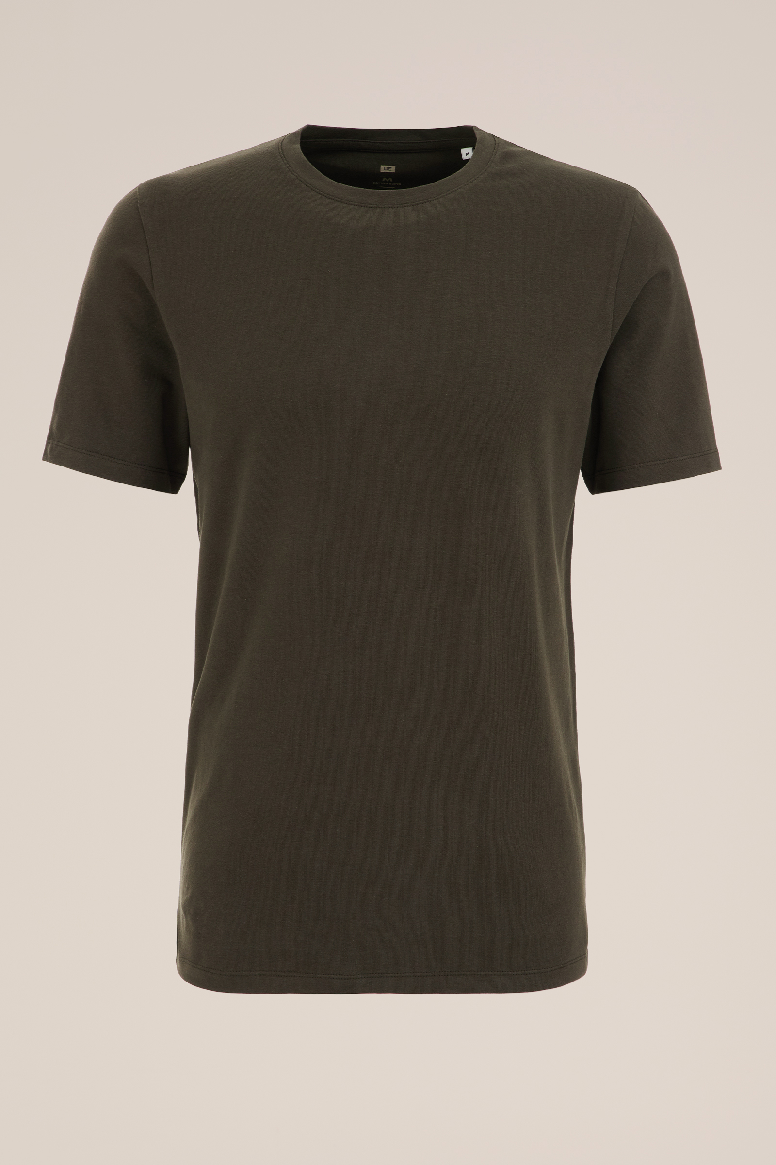 T-shirt WE Fashion Legergroen