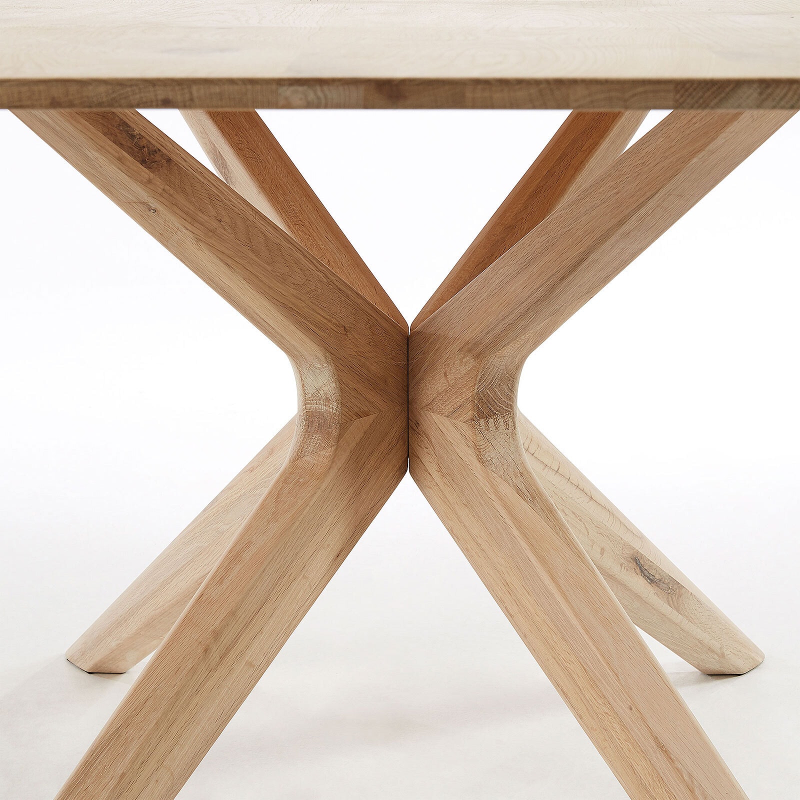 Kave Home Esstisch NORMANDE 200 x 100 cm Eiche