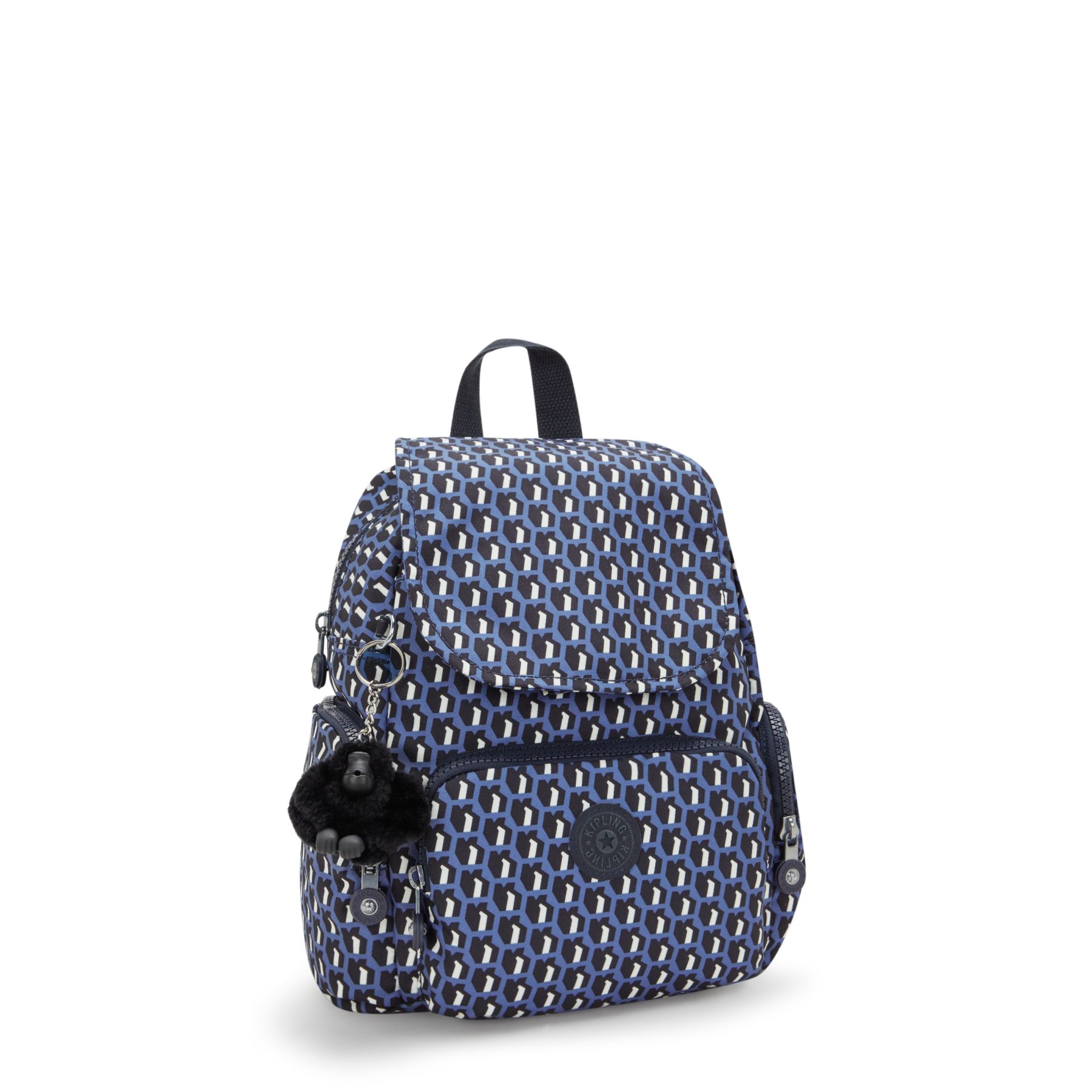 CITY ZIP MINI Mini sac à dos avec bretelles ajustables - 3D K Blue