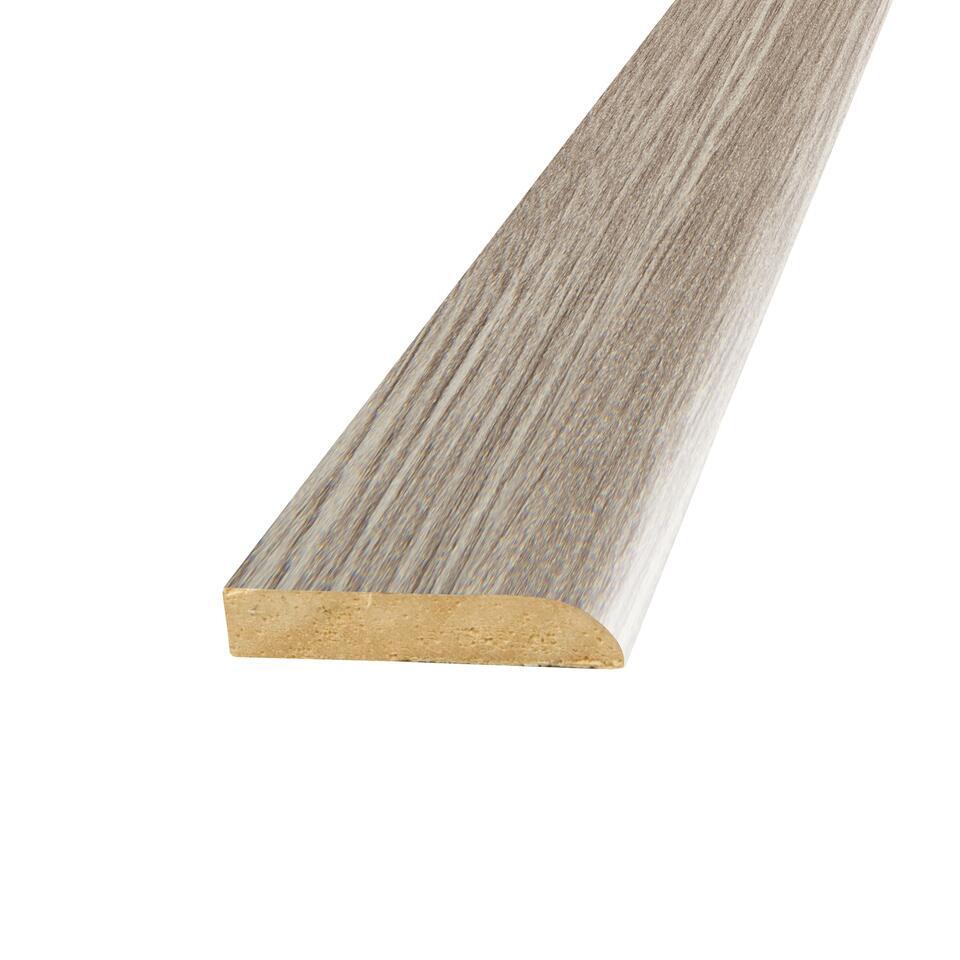 Plakplint Grijs Eiken MDF 2,4 cm