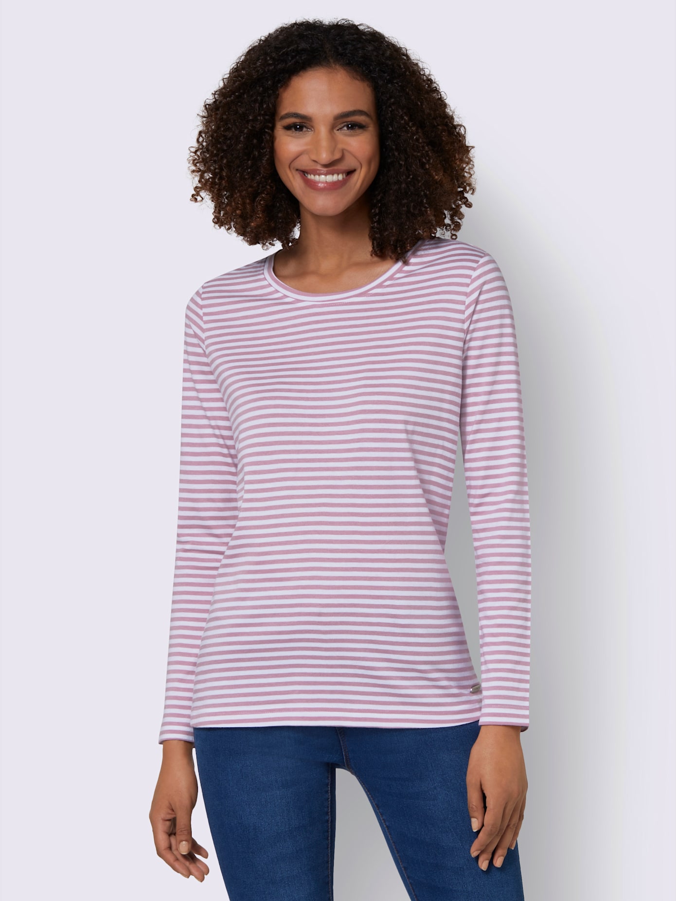 T-shirt à rayures 50% coton
